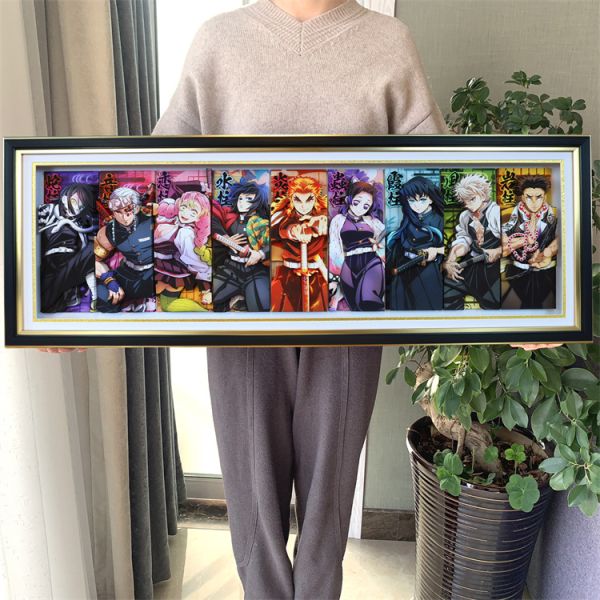 【海外代購】 KALA HOME 九柱煉獄杏壽郎富岡義勇蝴蝶忍 立體畫01 