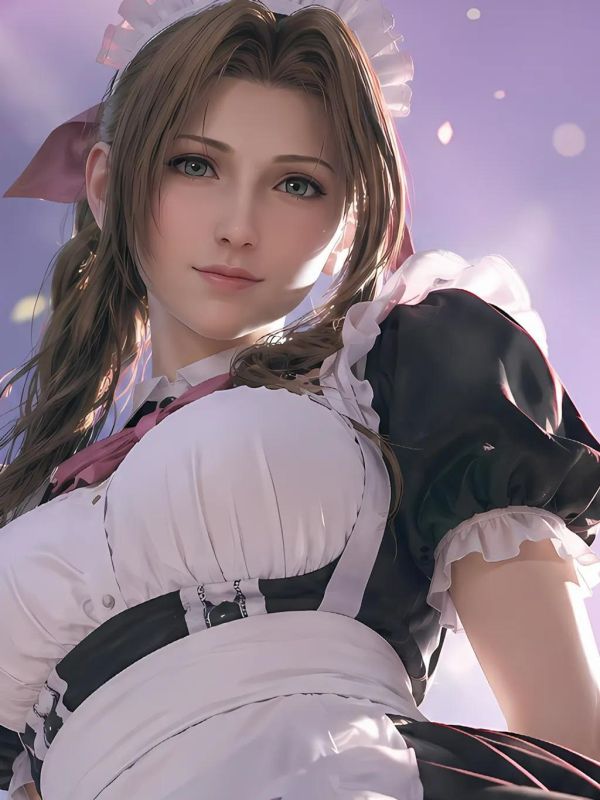 【海外代購】星空 《女僕蒂法/女僕愛麗絲》FF7最終幻想裝飾畫 