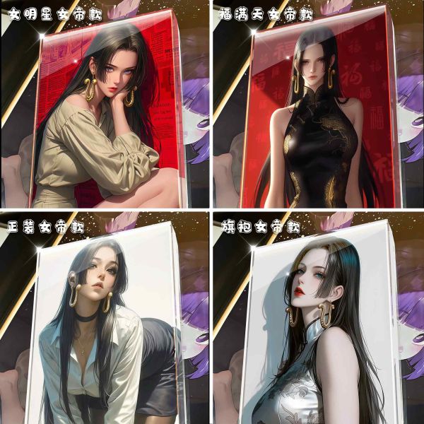 【海外代購】阿喵畫社 第二十三彈女帝動漫 卡磚亞克力加厚紀念收藏磚 