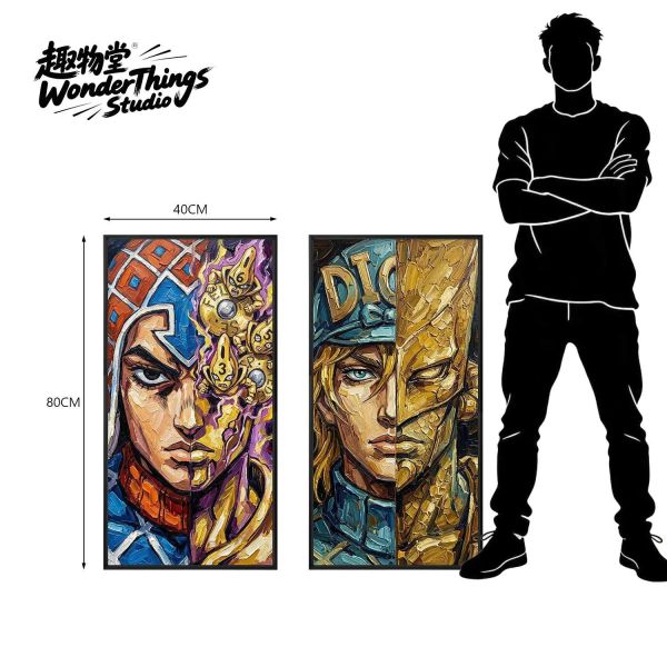 【海外代購】趣物堂 《jojo與替身第二彈》裝飾畫 