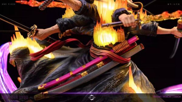 【台灣現貨】重置 Reset 阿修羅.拔劍.亡者戲 鬼氣九刀流索隆 發光版 