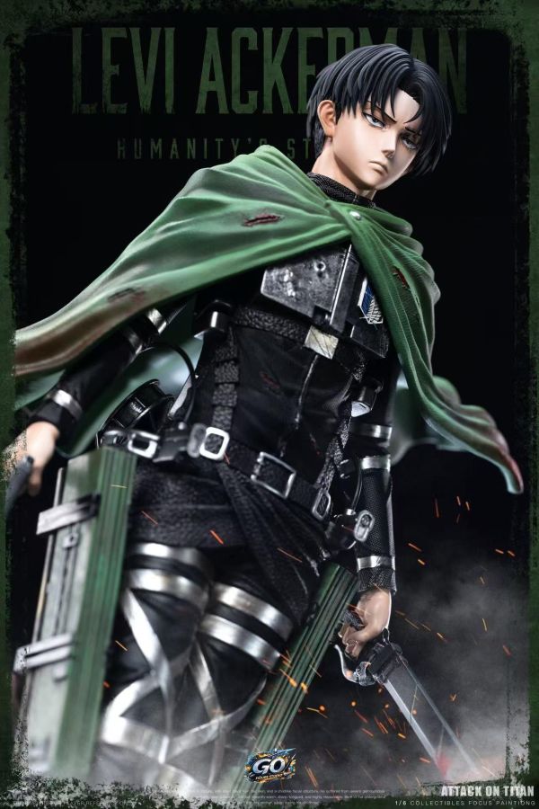 【預定】GO FIGURE 戰鬥兵長－里維・阿卡曼（Levi Ackerman） 進擊的巨人 