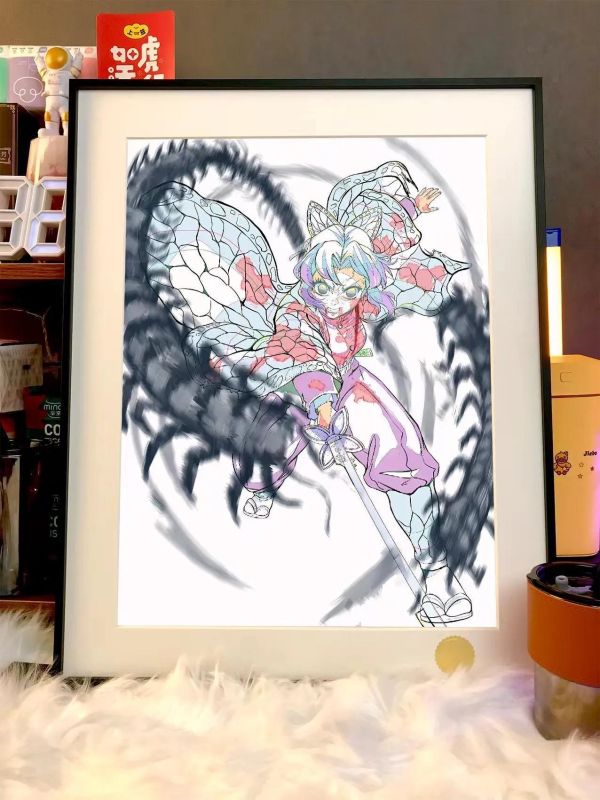 【海外代購】星空 《百蟲蛇腹》鬼滅之刃無限城篇裝飾畫 