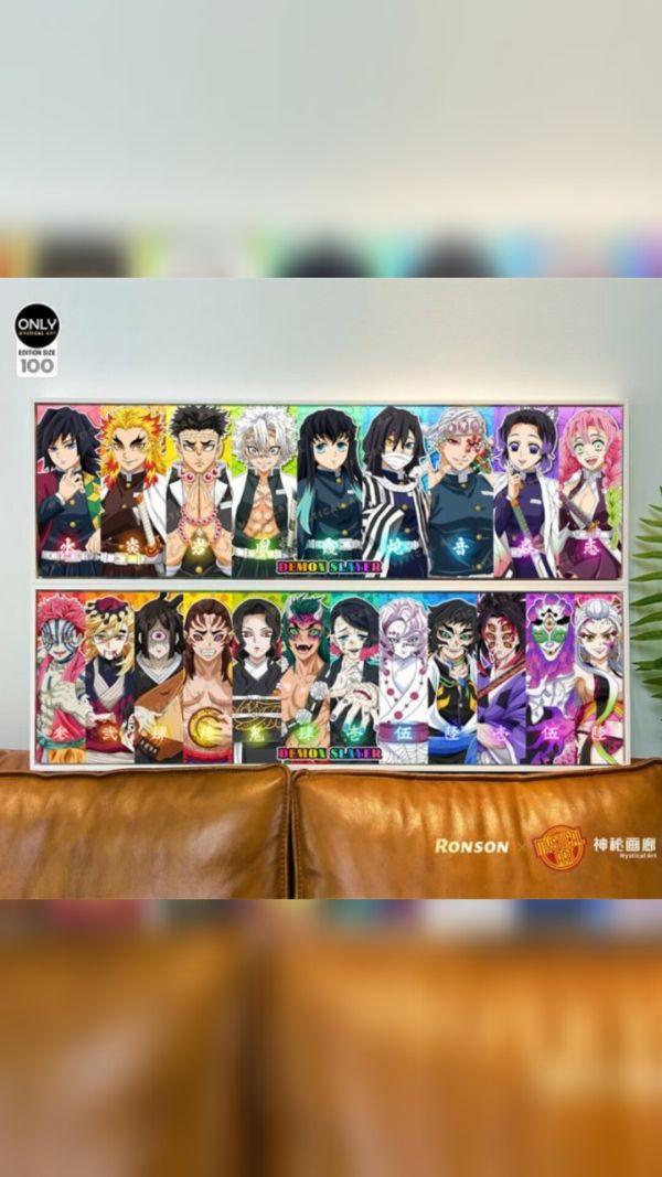 【海外代購】神秘畫廊 Ronson RAINBOW系列09 十二鬼月 裝飾畫01 