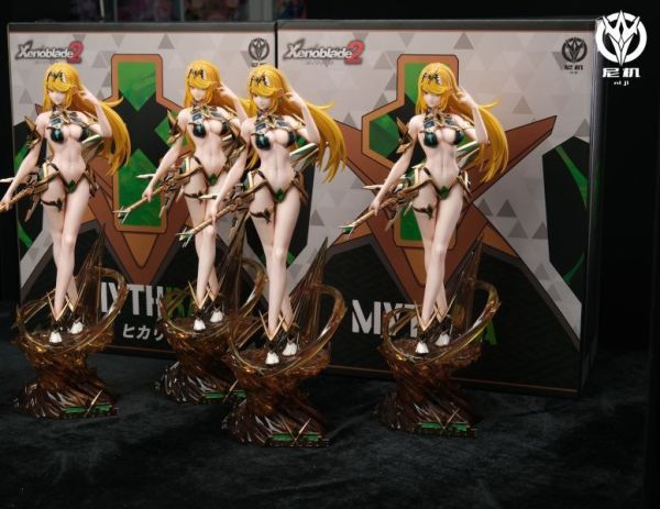 【海外代購】Niji 尼機 女角色輕雕像系列第一款 異度之刃 “光” Mythra 