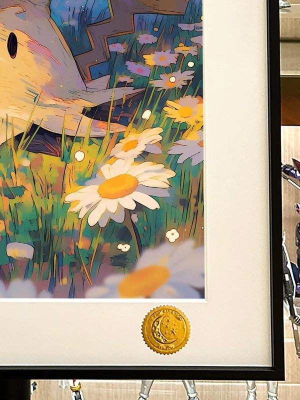 【海外代購】星空 《雛菊謎擬丘》寶可夢30週年裝飾畫 