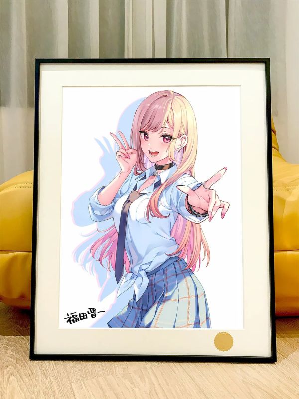 【海外代購】星空《微笑喜多川》喜多川海夢更衣人偶墜入愛河裝飾畫 