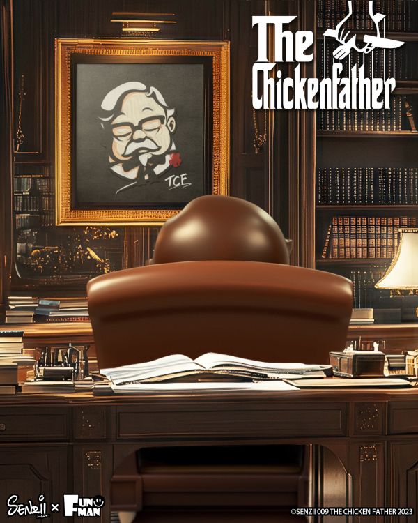【預定】SENZII 千紙 炸雞教父 The chicken Father 