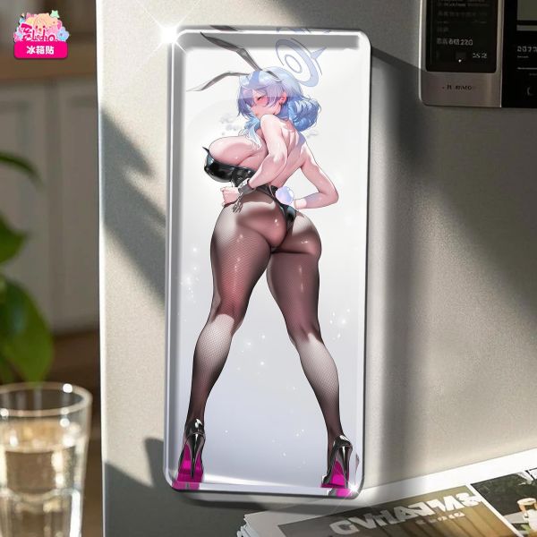 【海外代購】阿喵畫社 蔚藍檔案 禦姐華姿四重奏系列四蔚藍檔案兔女郎系列 新品8k全景高清裝飾畫 冰箱貼 