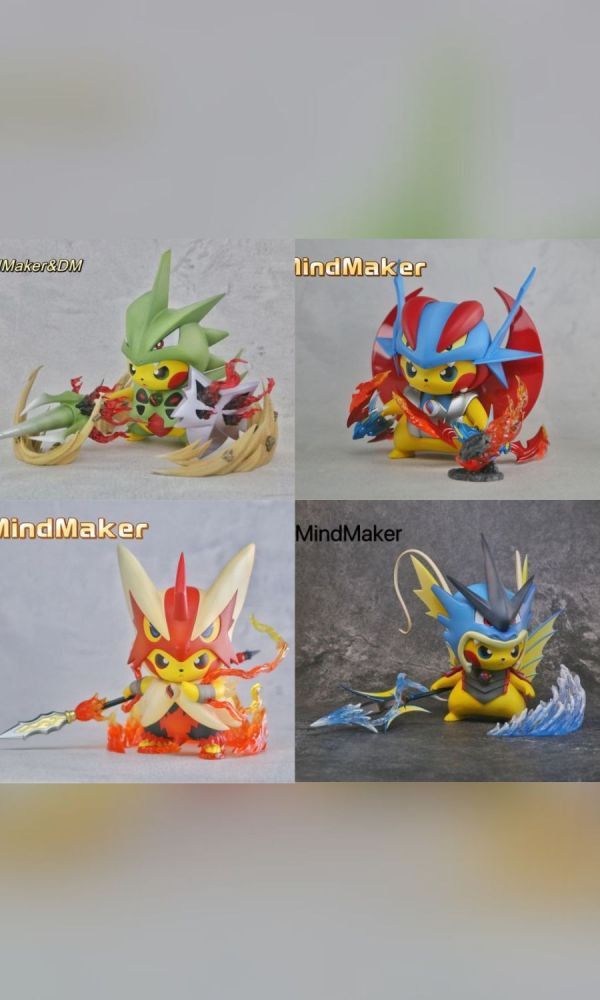 【系列代購】MindMaker DM Mega武器皮‬卡丘 01~04 