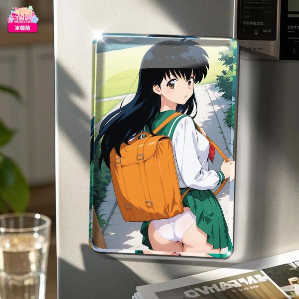 【海外代購】阿喵畫社 動漫冰箱貼第八十六彈犬夜叉戈薇純享款 高透壓克力磁吸冰箱貼 