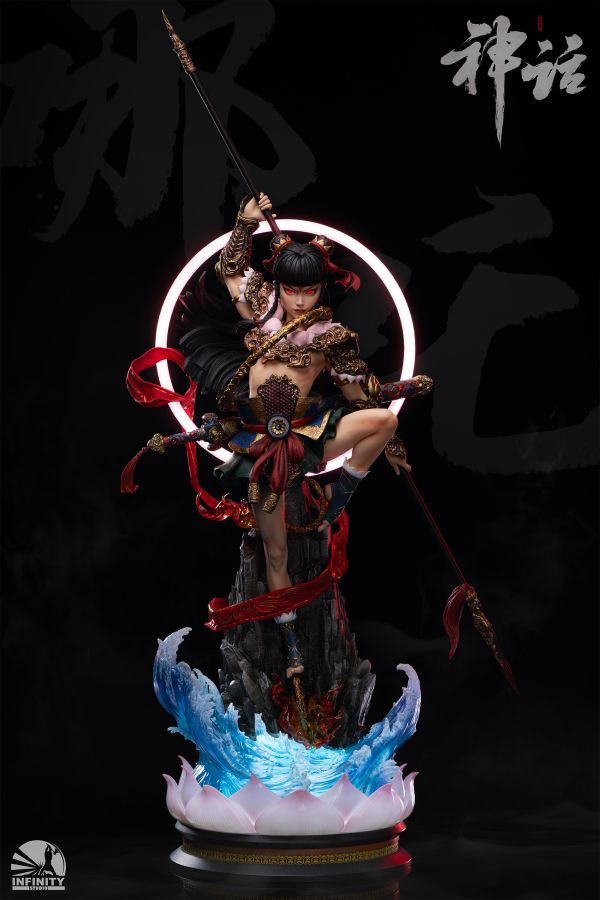 【預定】開天 INFINITY 神話系列 哪吒 化蓮重生 1/4全身像 