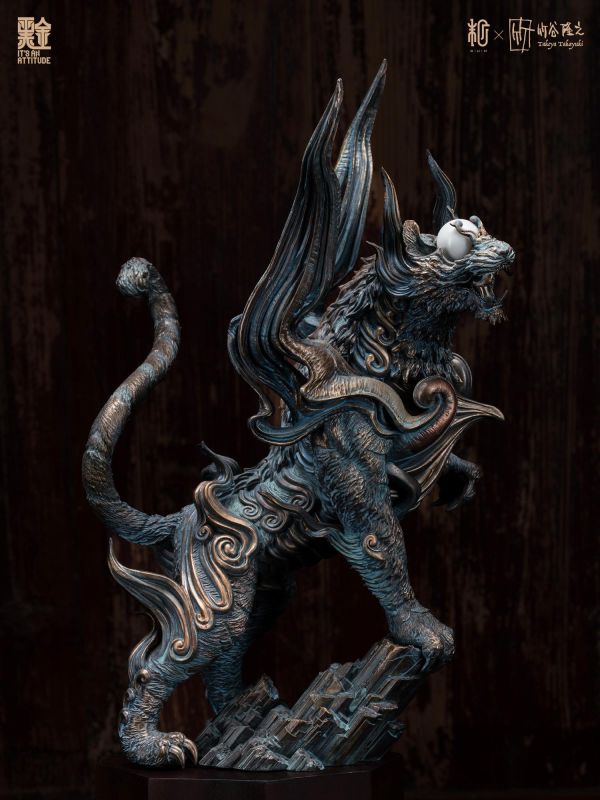 【預定】末那末匠 竹谷隆之 四神之印・白虎 黑金塗裝版 