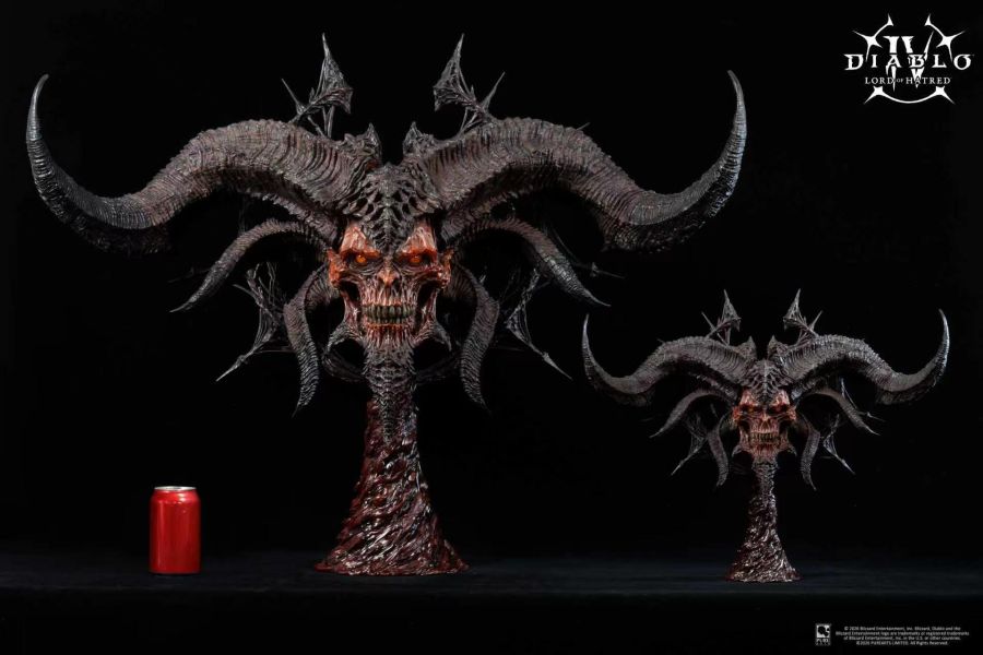 【預定】Purearts DIABLO IV: LORD OF HATRED MEPHISTO 1/2 SCALE ART MASK 《暗黑破壞神 IV：憎恨之王》墨菲斯托 1/2 藝術面具 