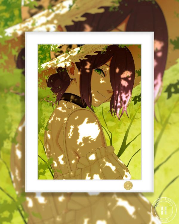 【海外代購】H2 《春日蕾塞》電鋸人蕾塞波姆炸彈惡魔裝飾畫 