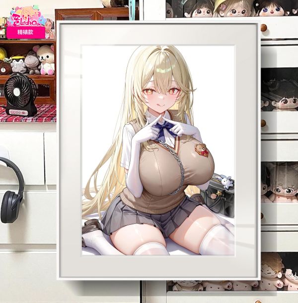 【海外代購】阿喵畫社 青春物語 食蜂操祈 展館級8k超清精裱畫 冰箱貼 