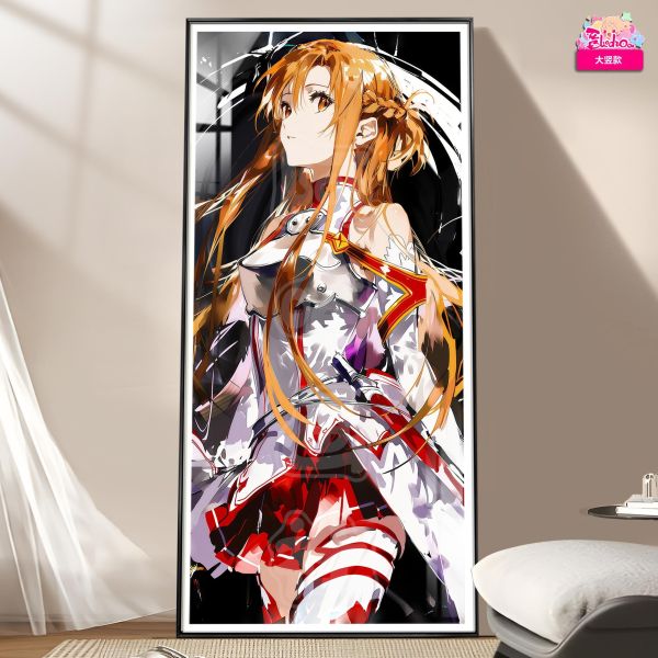 【海外代購】阿喵畫社 桐人亞絲娜雙聯大筆款 新品8k主題高清裝飾畫 地墊 