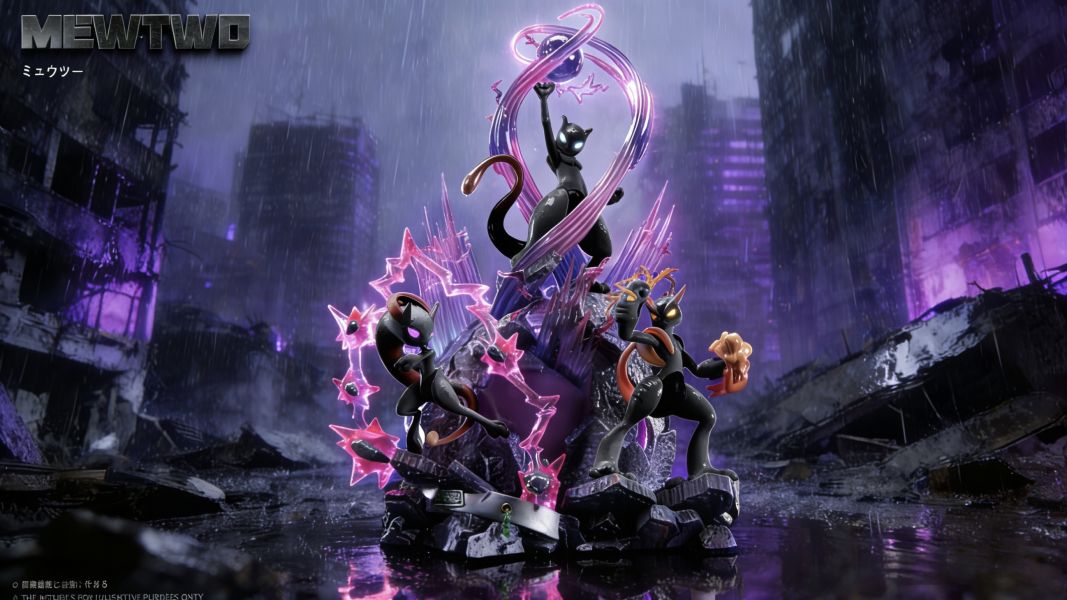 【預定】JP 都市生態1/20系列 特別款 實驗室廢墟 超夢演化組 