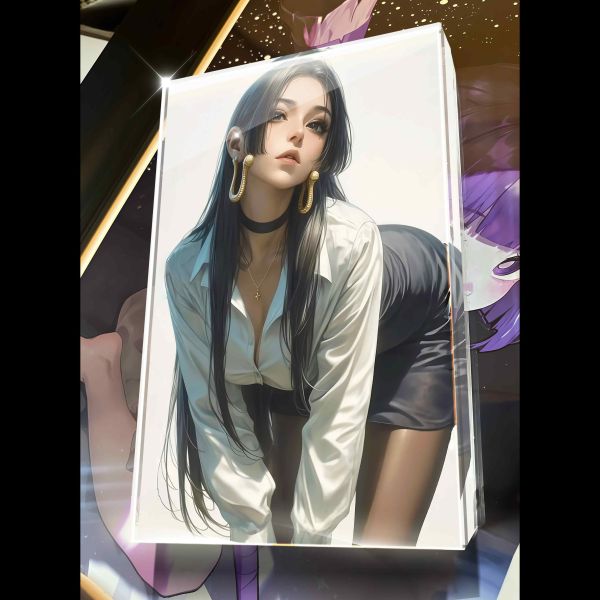 【海外代購】阿喵畫社 第二十三彈女帝動漫 卡磚亞克力加厚紀念收藏磚 