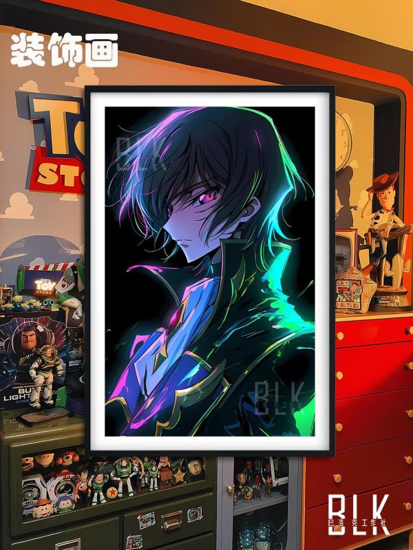 【海外代購】巴洛克 《閃光魯魯修》Code Geass 反抗的魯路修魔神魯魯修動畫裝飾 