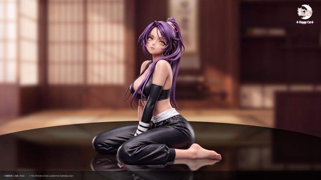 【R18-預定】Happy Cat 死神女性美學雕像-001 四楓院夜一 
