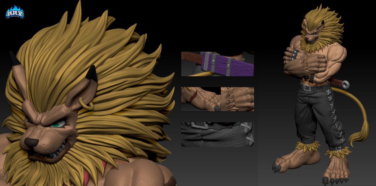 【預留請洽客服】跳跳堂 數碼寶貝 第二款 滿門忠烈獅子獸圖鑑 