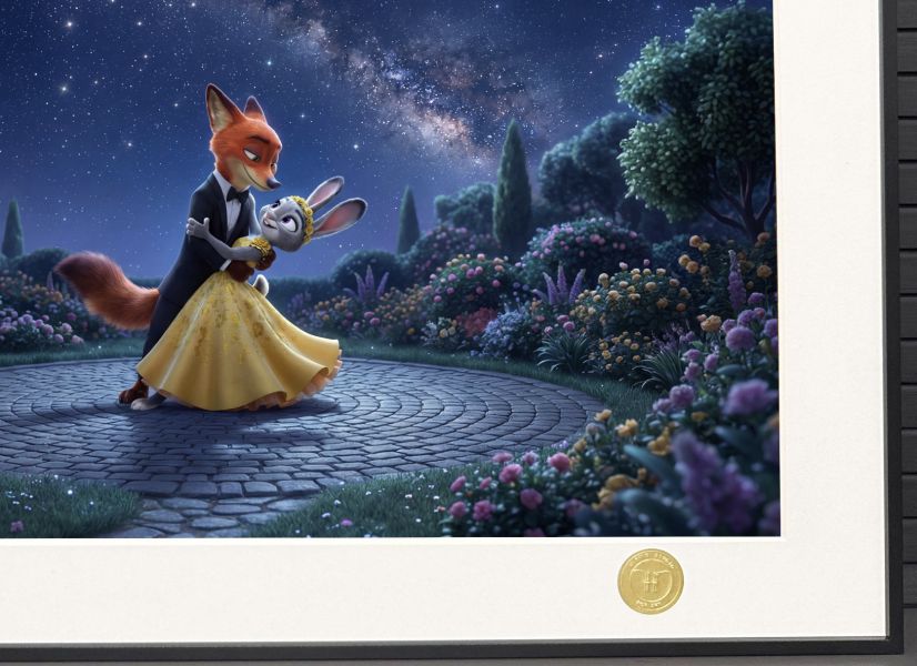 【海外代購】H2 《月下起舞》瘋狂動物城2朱迪尼克Zootopia2裝飾畫 