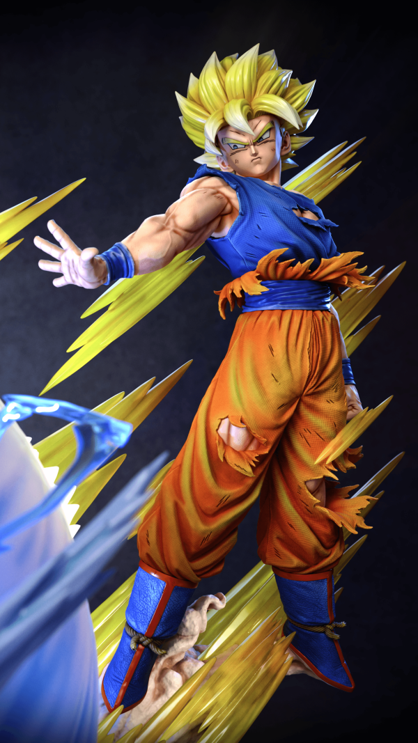 【預定】KD Collectibles 七龍珠Z 孫悟空 VS 幼年佈歐 決勝元氣彈 