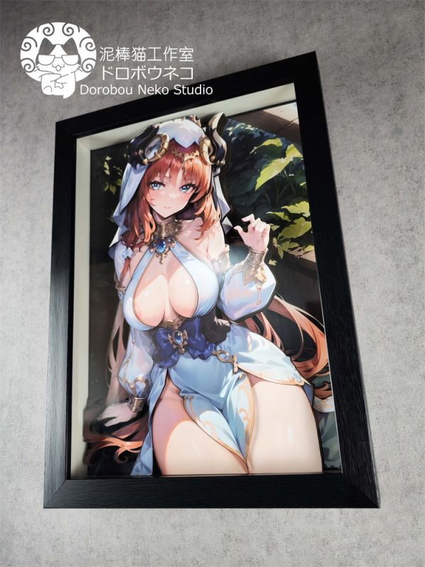 【海外代購】泥棒貓 DSRL 017 Genshin Impact 妮露 裝飾畫 