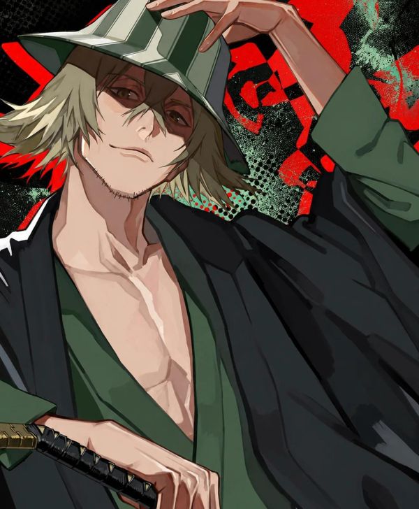 【海外代購】H2工作室《浦原喜助》死神BLEACH店長護廷十三隊裝飾畫 
