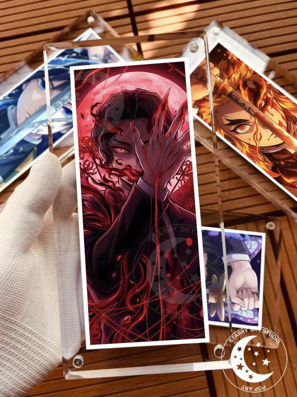 【海外代購】星空《鬼月系列迷你版畫》鬼滅之刃無限城篇裝飾畫 