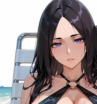 【海外代購】巴洛克 《沙灘卯之花烈》護庭十三隊劍八白哉藍染死神境·界一護動漫裝飾畫冰箱貼 死神 
