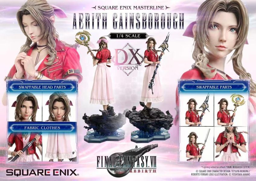 【預定】SQUARE ENIX MSTERLINE FINAL FANTASY VII REBIRTH《最終幻想 VII REBIRTH》愛麗絲·蓋恩斯伯勒 普通版/DX版 