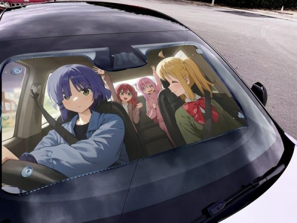 【海外代購】千鳥社 《汽車前擋遮陽-結束樂隊全員》孤獨搖滾 