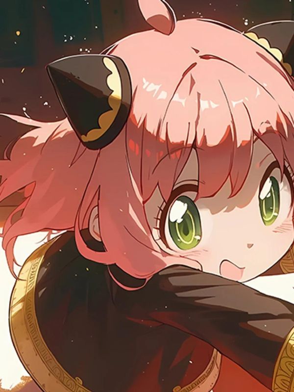 【海外代購】巴洛克《送福阿尼亞》Anya間諜過家家裝飾畫冰箱貼 