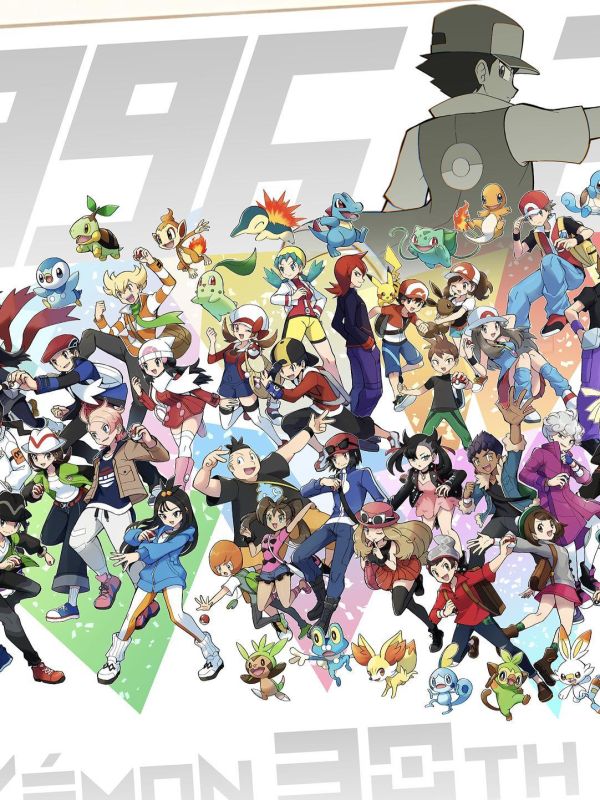 【海外代購】星空 《寶可夢30週年》禦三家寶可夢風波小智葉眉鳥博姆耿妙澪兒Pikachu二次元裝飾畫 