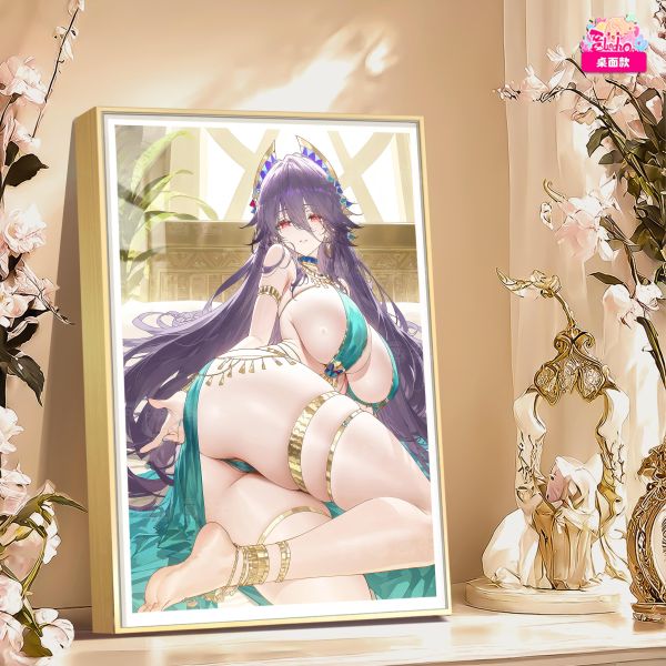 【海外代購】阿喵畫社 異國風情 濟安-碧藍航線 新品12K超清主題裝飾週邊 床頭地墊 午睡毛毯 冰箱貼 