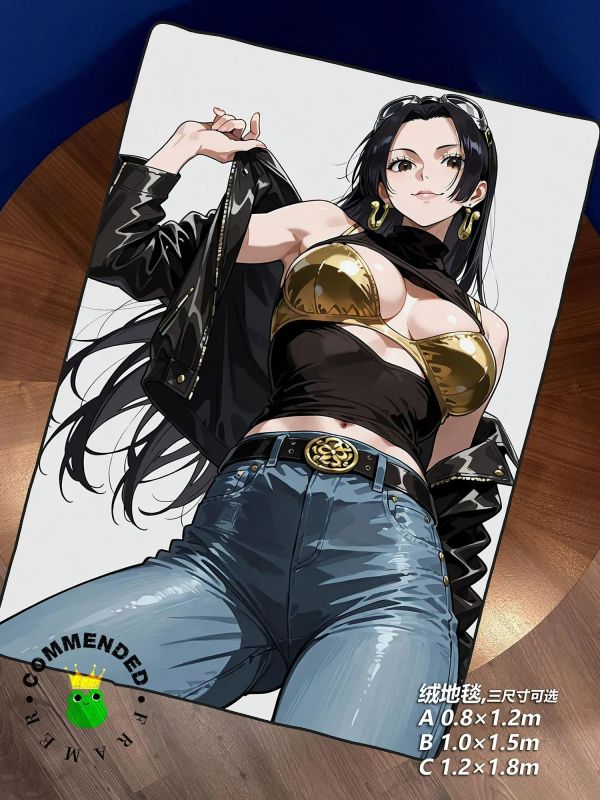 【海外代購】皇呱《潮流女帝》海賊王裝飾畫 午睡毯 地毯 