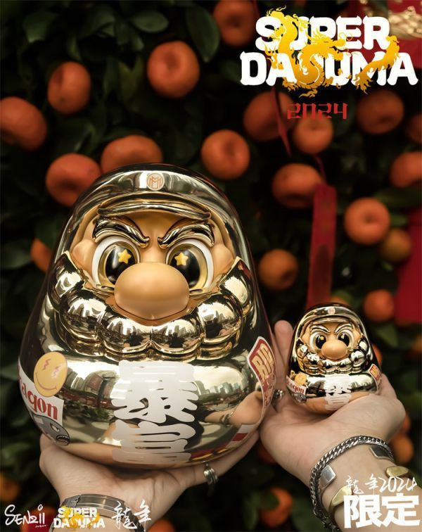 【海外代購】SENZII千紙 超級達摩SuperDaruma 達摩暴富 