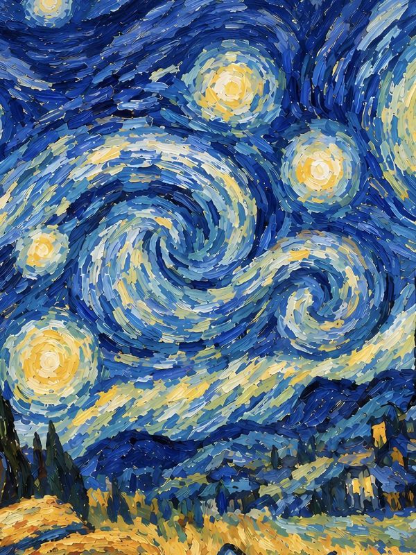 【海外代購】星空 《星空吉伊卡哇》Chiikawa哈奇喵小八烏薩奇潮流藝術版畫動畫裝飾畫 