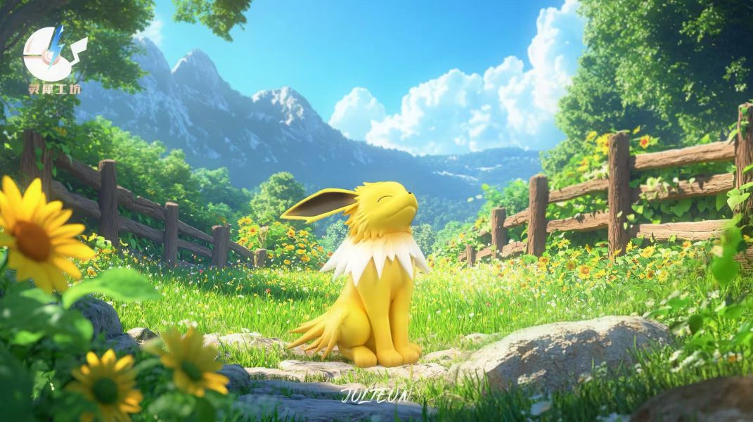 【預定】靈犀工坊 圖鑑1/20第三彈雷伊布