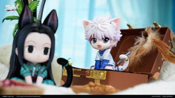 【預定】Zoldyck（ZDK） Q版貓貓系列－奇犽＆伊耳謎 獵人 HUNTER×HUNTER 