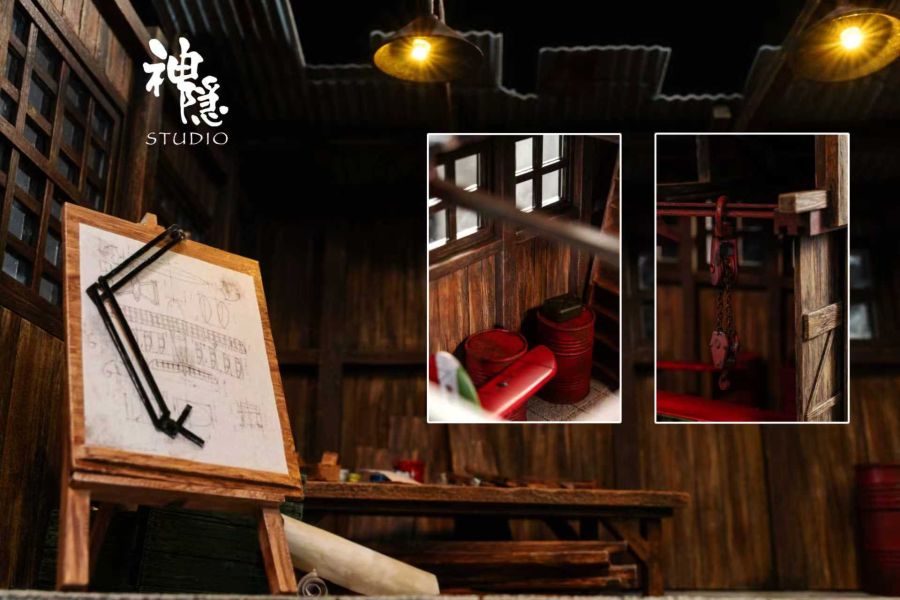 【預定】神隱 剪影瞬間系列 紅豬王牌飛行員波魯克 