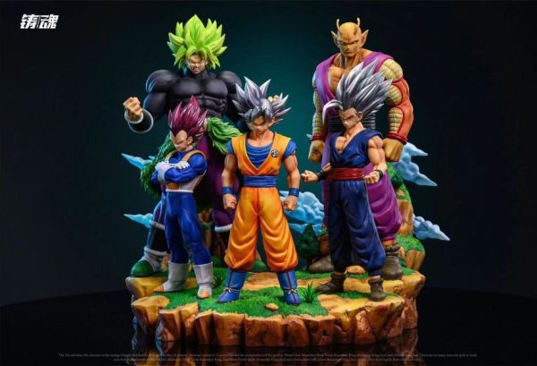 【海外代購】鑄魂 sculpting soul 第七宇宙 超戰士 （悟空、貝吉塔、悟飯、比克、布羅利） 