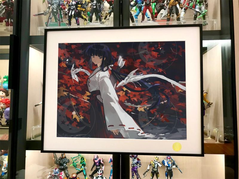 【海外代購】星空 《桔梗》犬夜叉日暮戈薇裝飾畫 