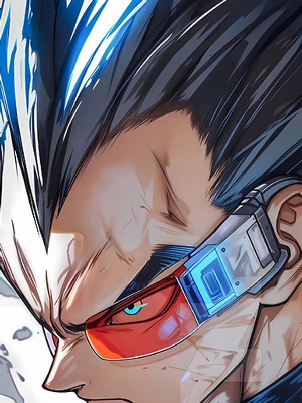 【海外代購】巴洛克《戰鬥貝吉塔》七龍珠裝飾畫冰箱貼 