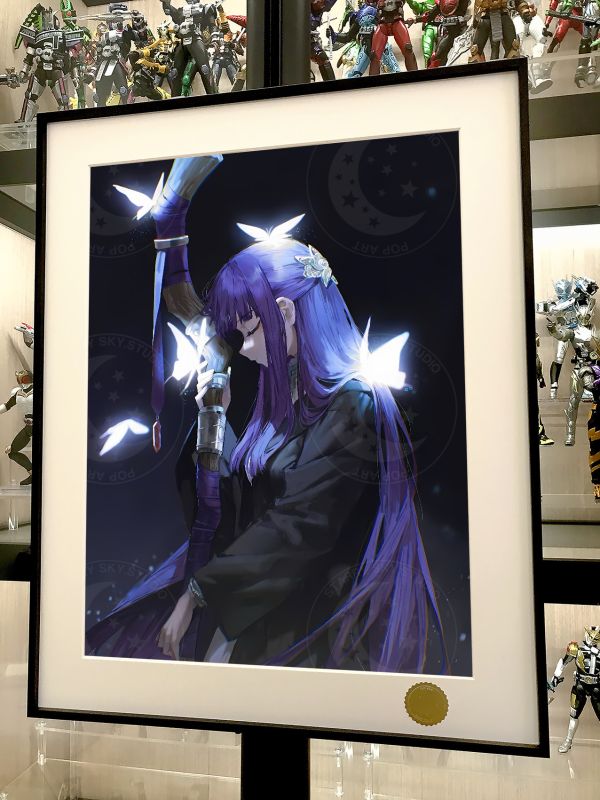 【海外代購】星空 《蝴蝶菲倫》葬送的芙莉蓮Frieren菲倫Fern動畫裝飾畫 