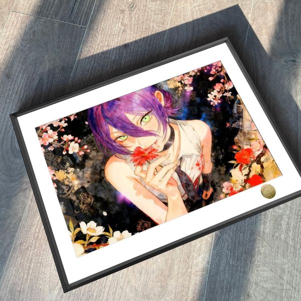 【海外代購】皇呱  《少女蕾塞第四彈》 鏈鋸人炸彈惡魔少女蕾塞同人周邊裝飾畫 午睡毯 地毯 