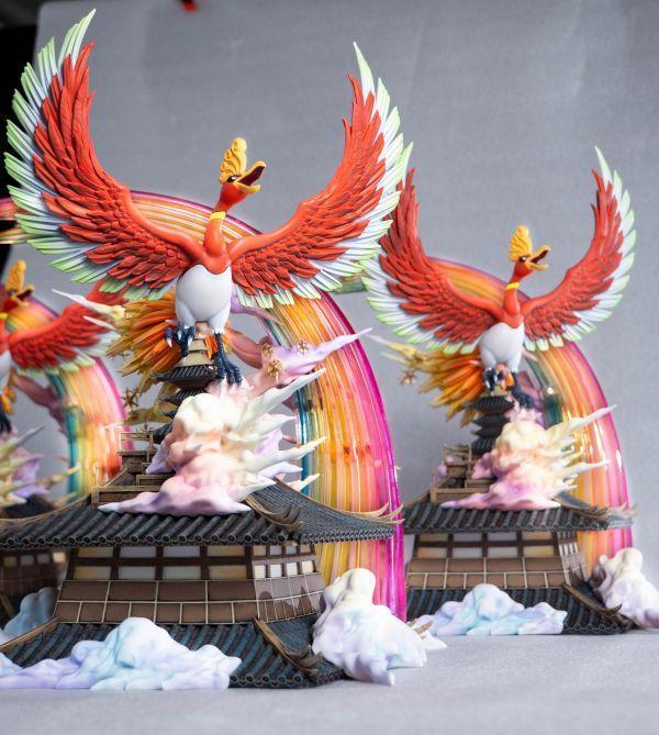 【海外代購】Cyber​​a 賽博領域 寶可夢 神獸系列 彩虹的痕跡，希望的象徵-鳳王 