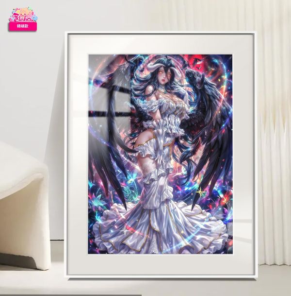 【海外代購】阿喵畫社 幻彩 禮服雅兒貝德精裱款 展館級8k超清精裱畫 午睡毛毯  牆面掛毯 牆面掛毯 冰箱貼 